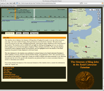 medieval history web site